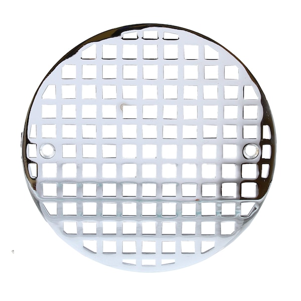 Jones Stephens 6in. Chrome Plated Round Cast Coverall Strainer C60800 - main